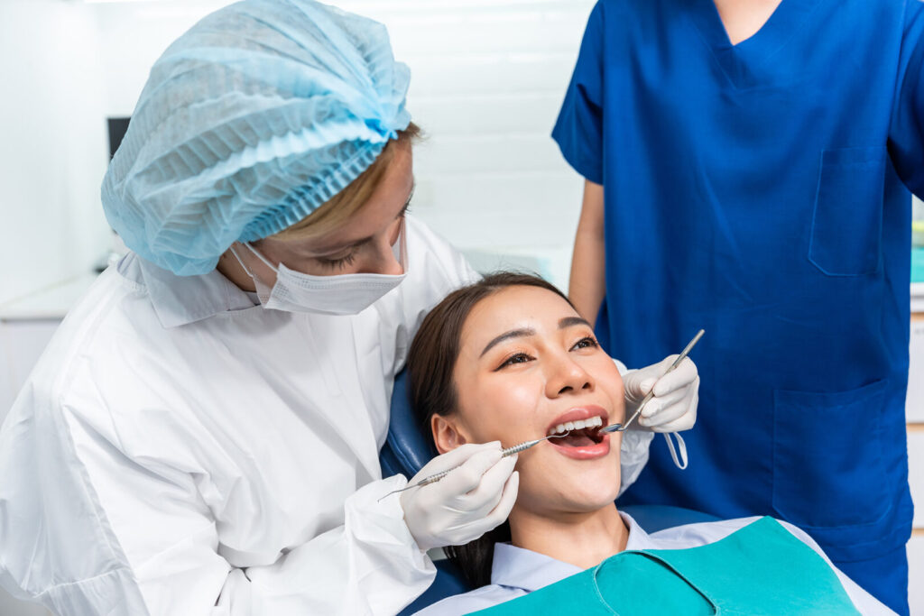 teeth bonding procedure